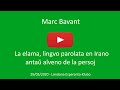 29a de majo 2020 - Prelego de Marc Bavant