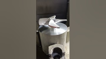 Propeller Blade 5 Axis machining #cncmachining #5axismachining #cadcam #mastercam