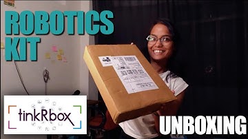 Unboxing tinkRbox Robotics Kit | Beginner Friendly DIY Robot Starter Set 🤖 | @irobokidrobotics6804 