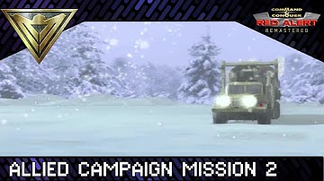 Red Alert Remastered | Allied Campaign - Mission 2  - Supply Convoy