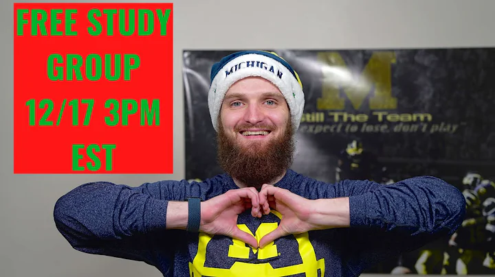 FREE Study Group Announcement (12.17.22) And Motiv...