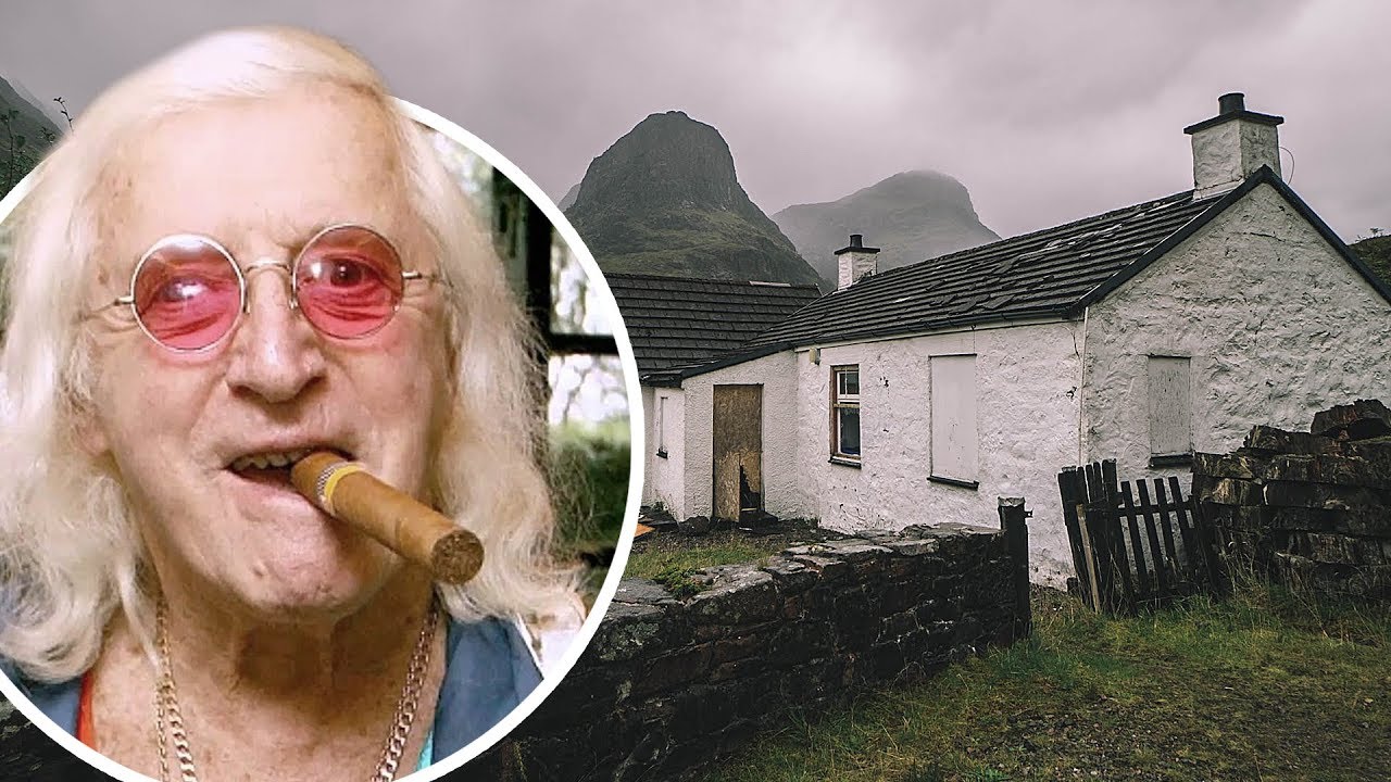 ABANDONED Jimmy Saville's Remote Scottish Hideout