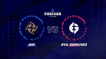 NiP vs. Evil Geniuses | BLAST Premier Fall Series 2020 | Grupo A