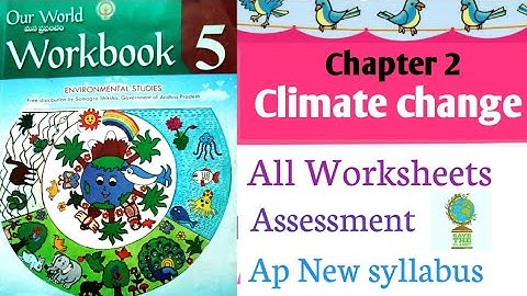 Climate change|| all Worksheets|| class 5| semester 1|| ap New Syllabus