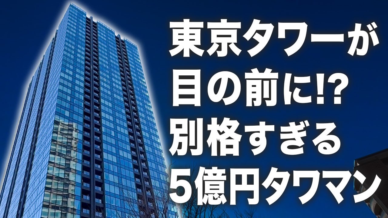 【5億円!!】麻布十番にある高級タワーマンションが異次元すぎた件について...