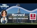 Harvard HBS | MBA Spotlight Oct 2020 | Live Q&A with HBS Admissions