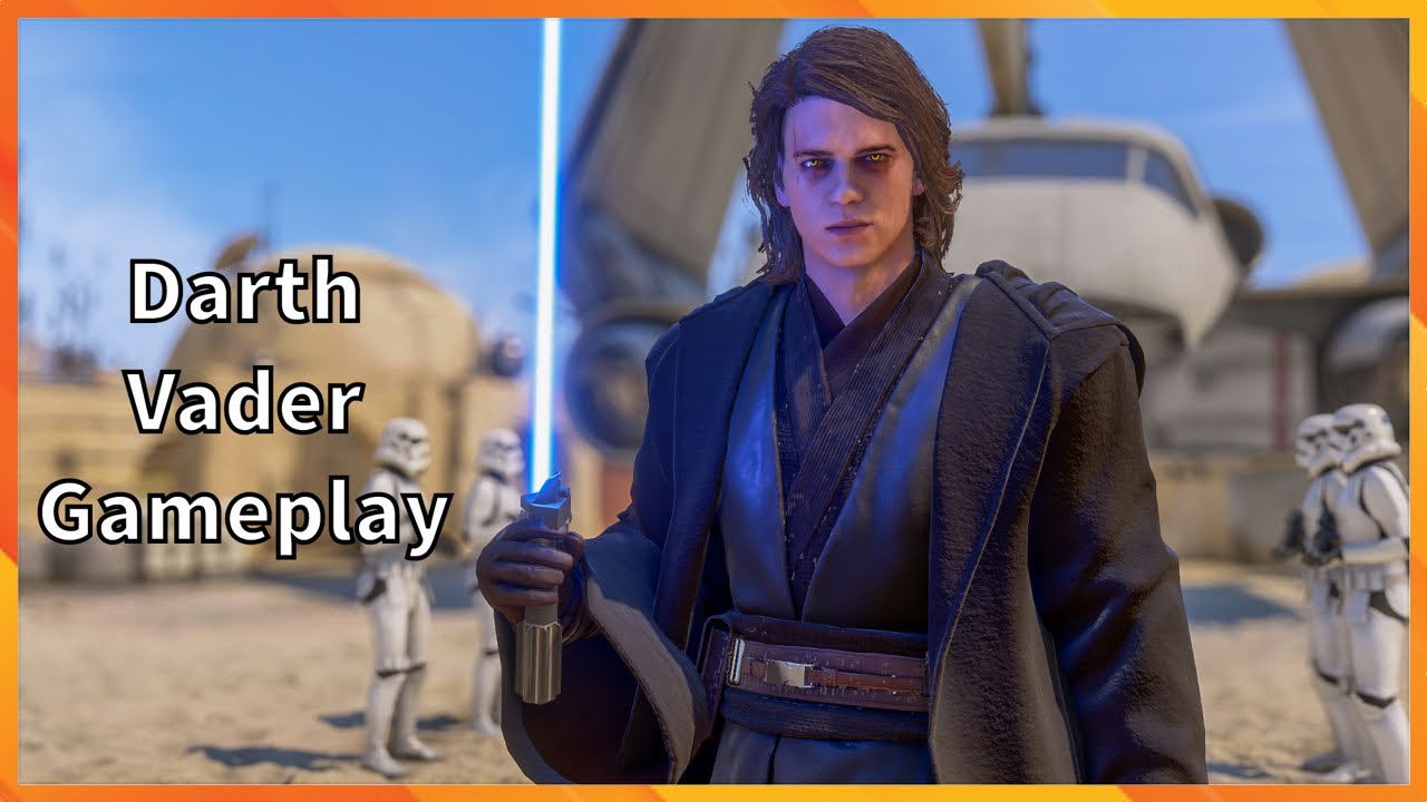 Игровой процесс за Дарта Вейдера в Star Wars Battlefront 2