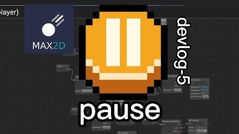 PAUSE||I MADE MY FIRST GAME IN MAX2D AND ITS BAD