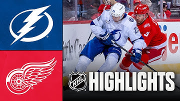 Tampa Bay Lightning vs. Detroit Red Wings | NHL Highlights | November 28, 2025