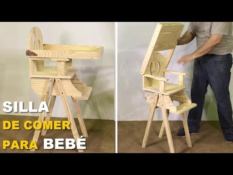 Video: Silla transformable para dar de comer a los niños (foto)