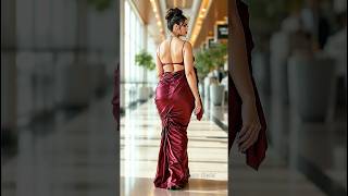 Maroon Saree Magic Bold & Beautiful Catwalk