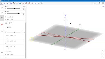 Visually - 3D - Equation of a Line passing Through Two Points