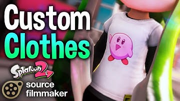 How to Make Custom Shirt Textures (Splatoon SFM)