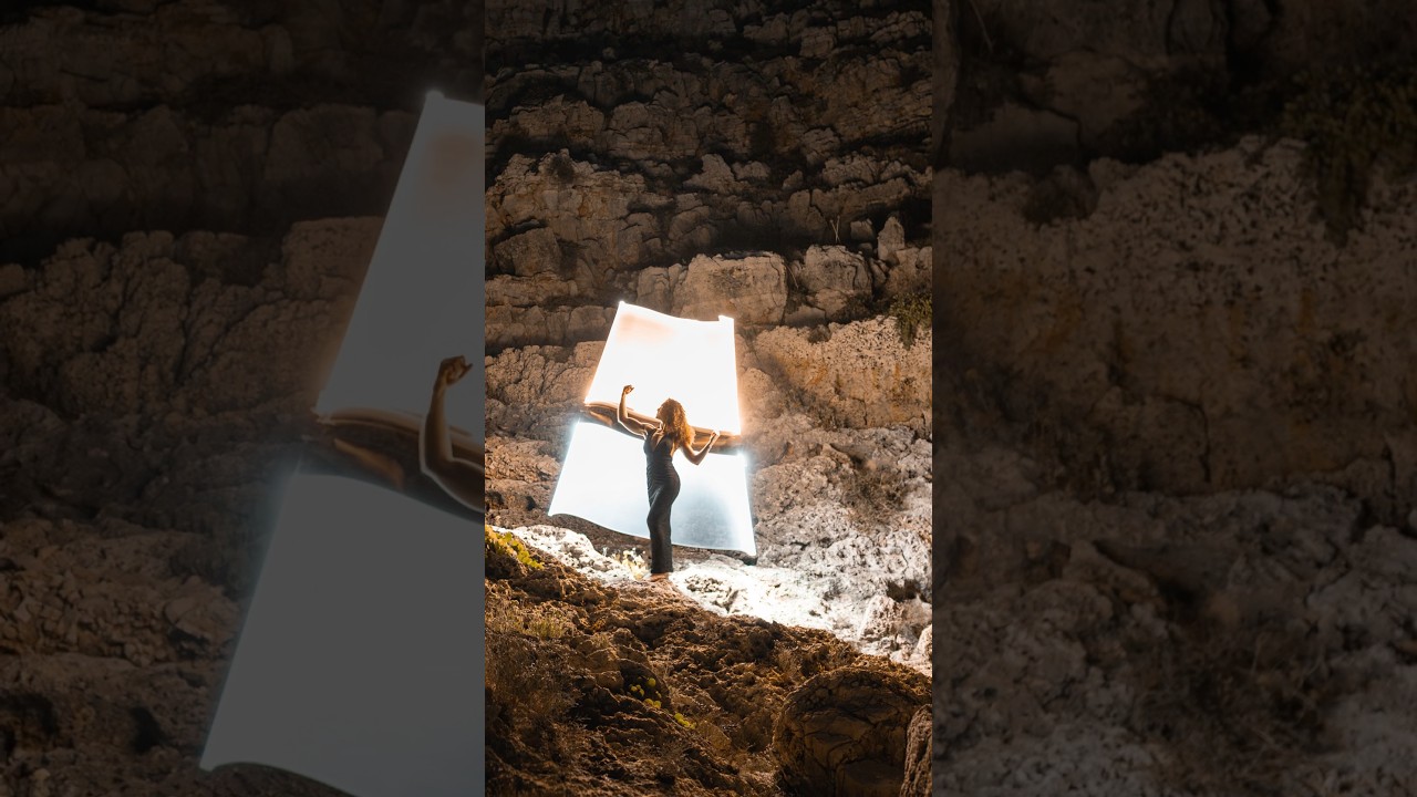 Scaling the Darkness: Marzia and the Rock Wall