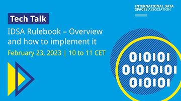 IDSA Tech Talk | IDSA Rule Book – Overview and how to implement it