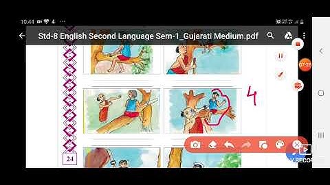 Saurabh Vidyalaya, Himmatnagar Std 8 English Unit 3 part 1 of 2