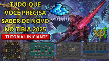 TUDO que MUDOU no TIBIA em 2025 O GUIA DEFINITIVO para INICIAR CERTO! (Imbuements, Bounty, Wheel e+)
