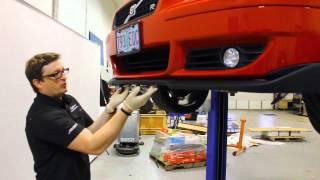 IPD Volvo Front Lip Spoiler Installation #124395 2004-07 S60R and V70R
