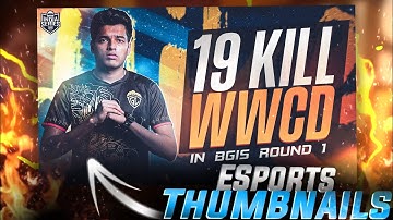 Make Bgmi eSports Thumbnail Like🔥 @JONATHANGAMINGYT
