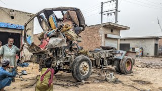 Hino Truck Dangerous Accident Cabin Chassis | How to Repair And Restoration