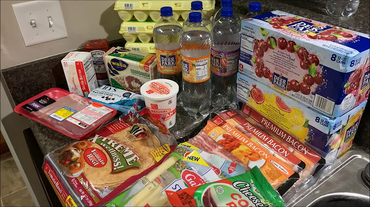 Weekly KETO Grocery Haul  ||  Shopped 2 Stores  ||  Harris Teeter & Walmart  ||  $76 Spent