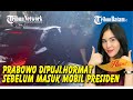 Prabowo Subianto Banjir Pujian, Beri Hormat Sebelum Masuk Ke Mobil Jokowi.