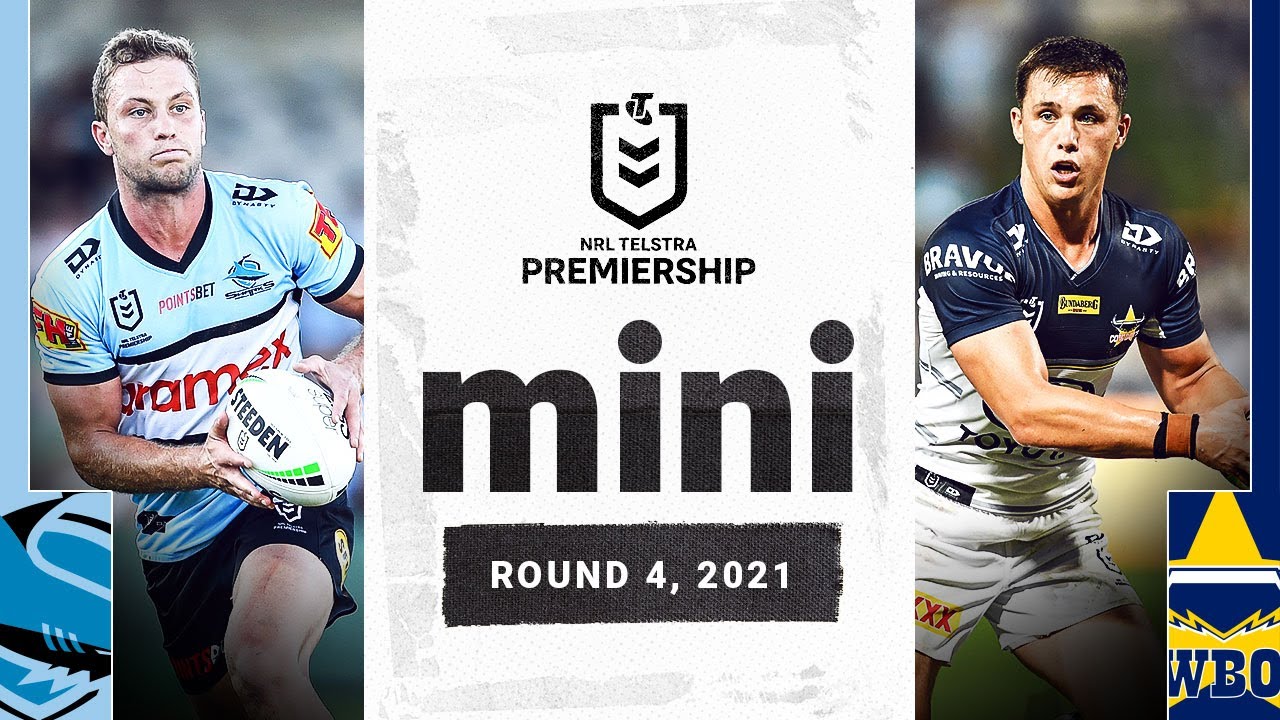 Sharks and Cowboys open Netstrata double header | Match Mini | Round 4, 2021 | NRL