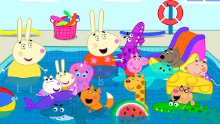 Easter Swimming Party   Peppa Pig and Friends Full Episodes