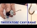 come realizzare motorino per twistatura cavi rame - Intrecci perfetti e veloci