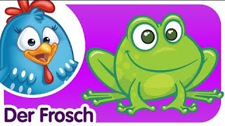Der frosch kleine henne pünktchen 1