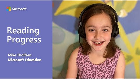 Reading Progress in Microsoft Teams Webinar