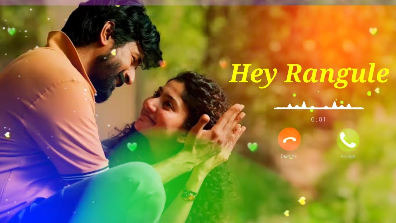 Hey Rangule Bgm Ringtone 🎵 | Amaran Movie Song | Amaran Movie Love Song ...
