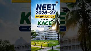 🚀Future Doctors Start Their Journey at KACE #neet #neetpreparation #admissionsopen #khansir #kgsneet