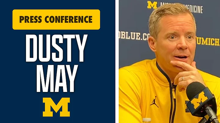 Dusty May Press Conference After Michigan Basketball 102-50 Win Over La Salle I #goblue