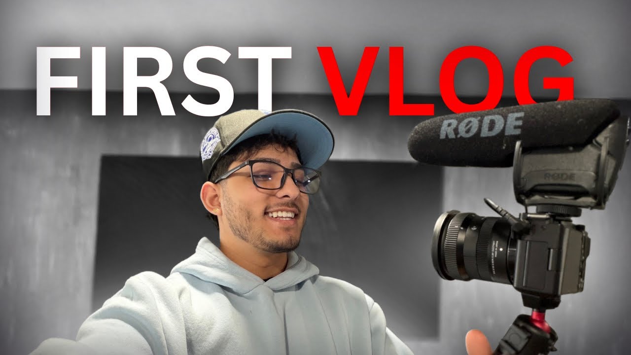 MY FIRST VLOG. - YouTube