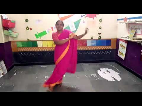 (Gulabi puvvvu ) Feb month Anganwadi preschool action song Saraswthinagar Uppal Alwal medchal TS