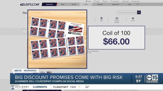 FAKE U.S. POSTAGE STAMPS SHOW UP IN SIOUX CITY - KSCJ 1360