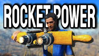 Fallout 4, But EVERYTHING Is Rocket Powered