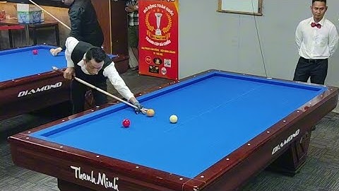 Bida cadre 71/2 THẾ KỲ gặp KHÁNH LAZE giải mở rộng toàn quốc tranh cúp BÀ CHIỂU 2