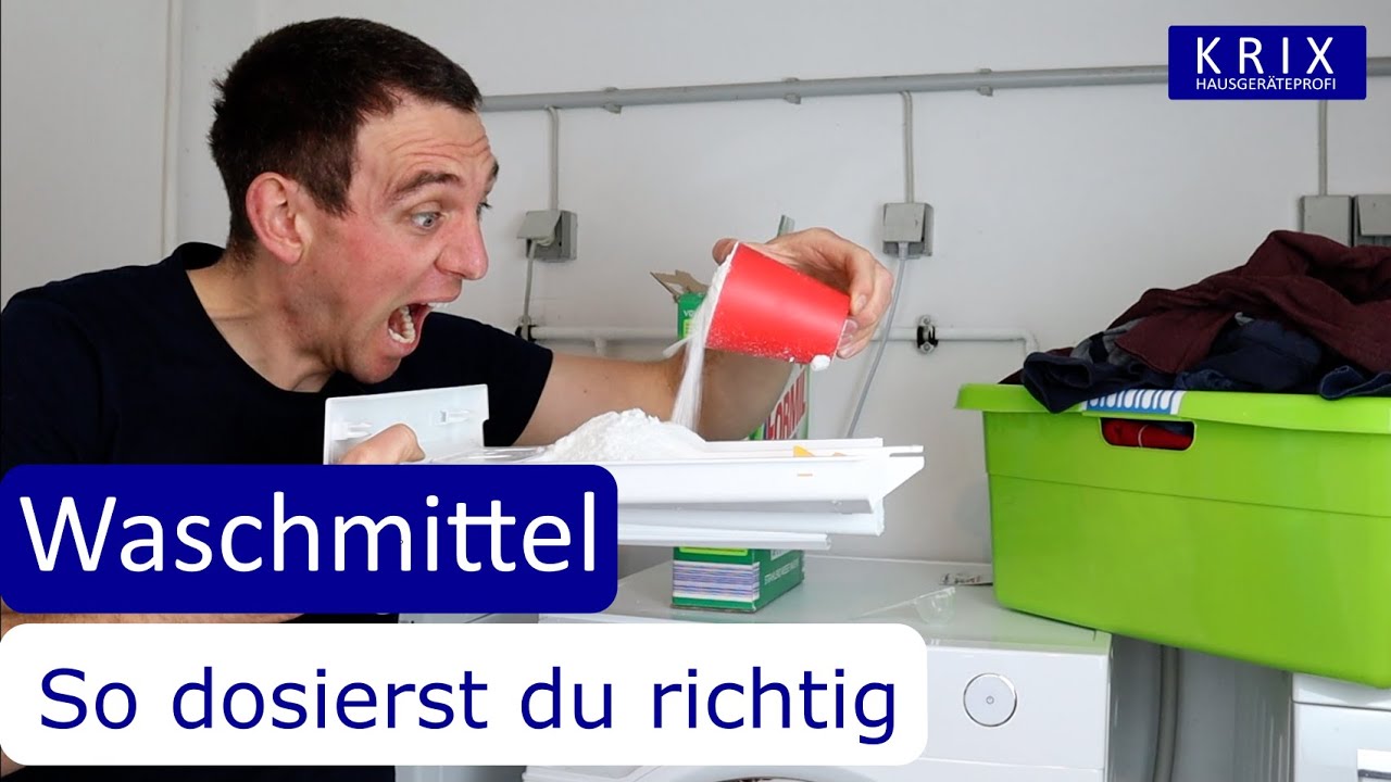 RICHTIG DOSIEREN | WICHTIG!