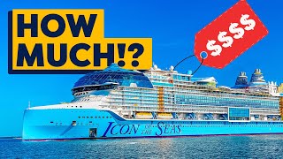 INSANE CRUISE PRICES for Royal Caribbean Icon of the Seas Revealed