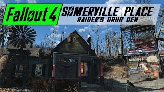 Fallout 4 Settlement Tour - Somerville Place | Raider Drug Den
