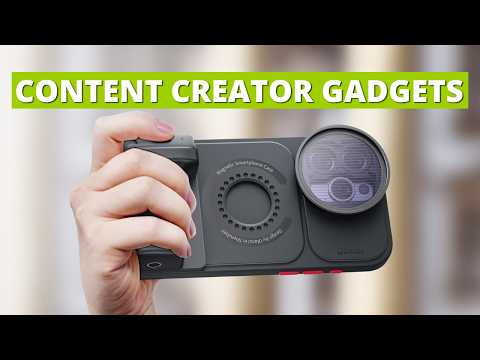 10 Camera Gear & Accessories for Content Creators