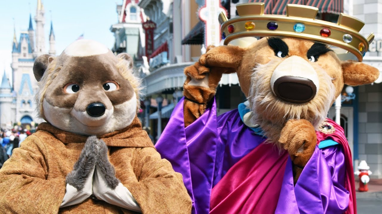 Prince John & Friar Tuck from Robin Hood Meet & Greet at The Magic