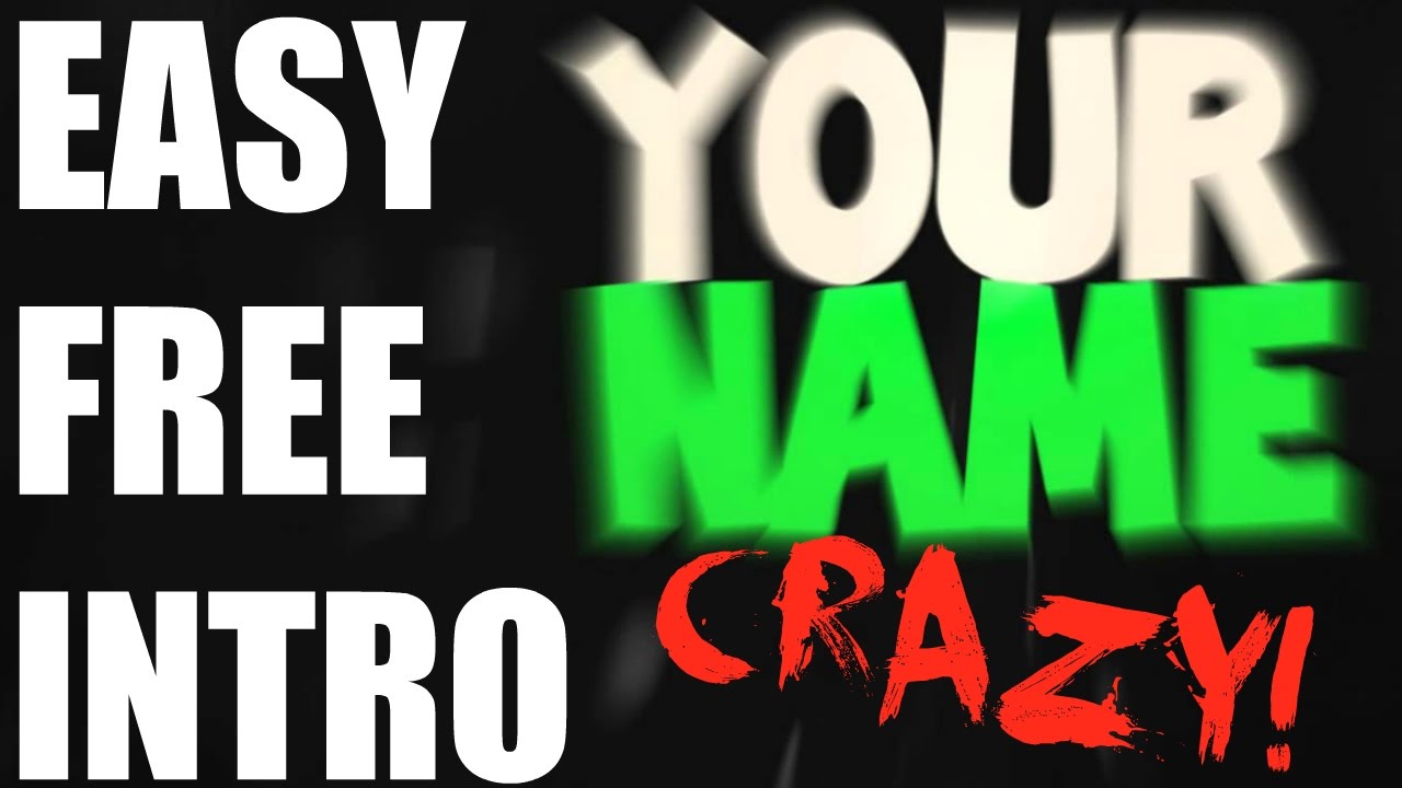 How To Use Panzoid Intro Maker Free Easy Intro Maker Youtube