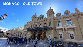 🇲🇨❤️🇲🇨 Прогулка по Монако - Старый город Monaco-Ville - Вид на марину - Monaco Old Town Walking Down