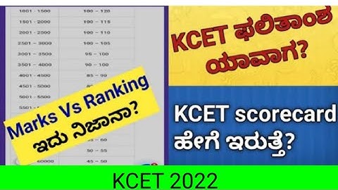 KCET 2022 | How to get a Good rank in KCET ?