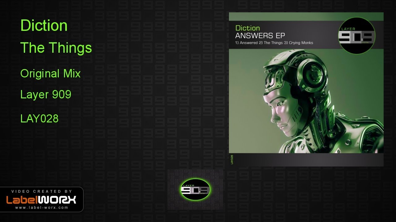 Watch Diction - The Things (Original Mix) on YouTube Watch Diction - The Things (Original Mix) on YouTube