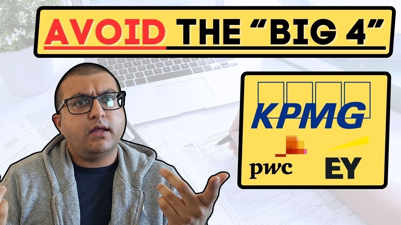 AVOID The Big 4 Accounting Firms...Here's Why! (TRUTH from Ex-Morgan Stanley Career Coach)