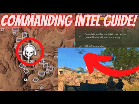 How To KILL a COMMANDER, Acquire Secure Intel Contract, & Reveal Enemy Location! (MW2 DMZ Guide)